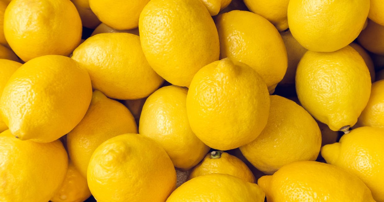 Ripe,Yellow,Lemons,Close-up,Background,Or,Texture.,Lemon,Harvest,,Many