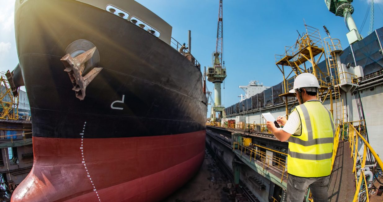 Stevedore,,Port,Controller,,Port,Master,,Surveyor,Inspect,The,Bulk,Head